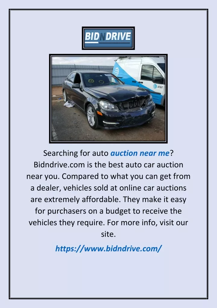 searching for auto auction near me bidndrive