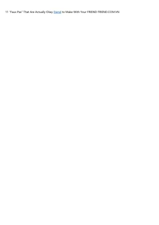 A Step-by-Step Guide to FRIEND FRIEND.COM.VN