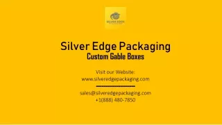 silver edge packaging