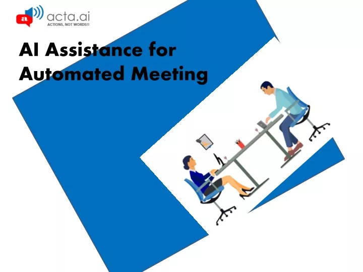 ai assistance for automated meeting
