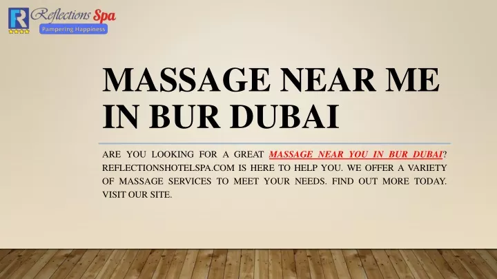 massage near me in bur dubai