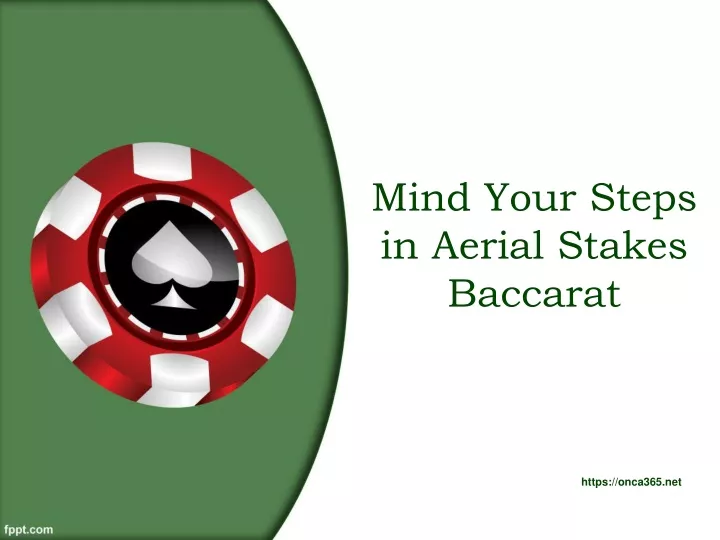 mind your steps in aerial stakes baccarat