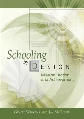 ePUB  Schooling by Design Mission Action and Achievement