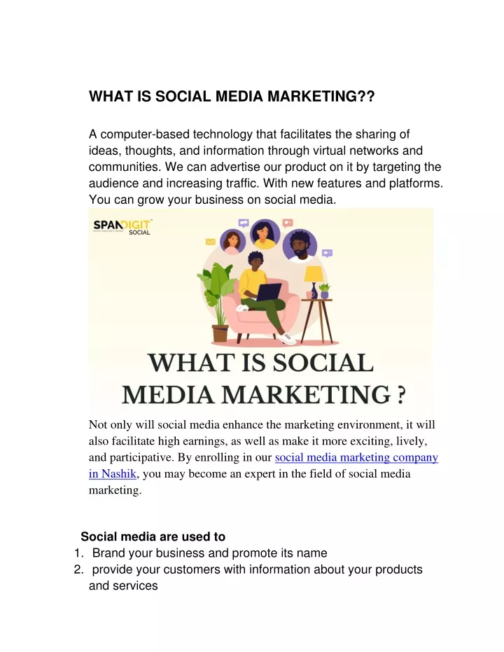 what is social media marketing a computer based