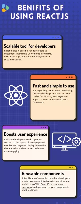 benifits of benifits of using reactjs using
