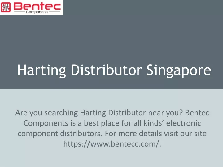 harting distributor singapore