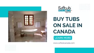 Purchase Hot tubs on sale in Canada| Softub