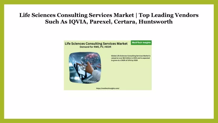 life sciences consulting services market