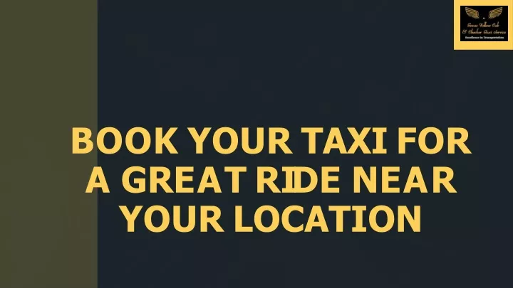 book your taxi