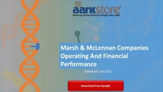 marsh mclennan companies operating and financial