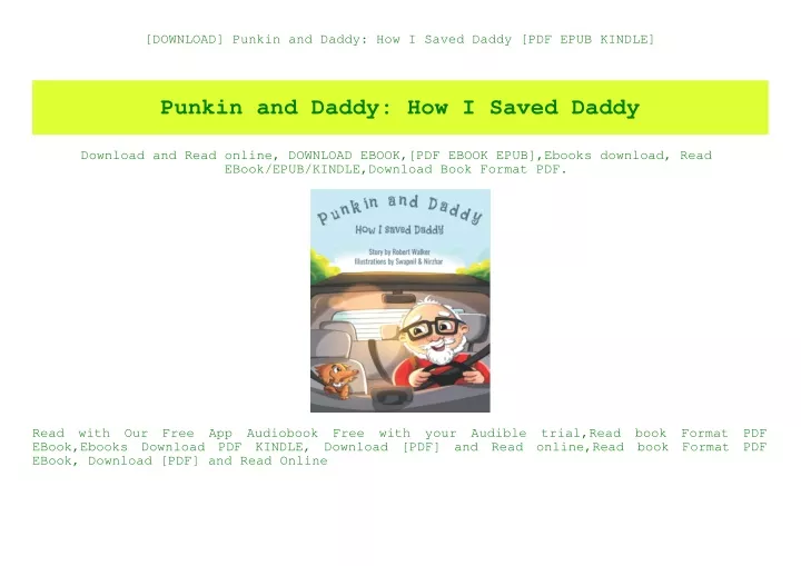 download punkin and daddy how i saved daddy