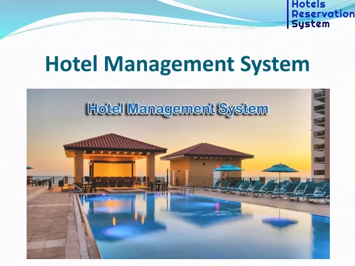 PPT - Hotel Management System PowerPoint Presentation, Free Download ...