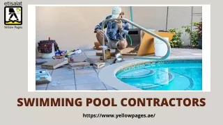 Swimming Pool Contractors