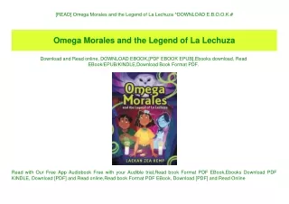 [READ] Omega Morales and the Legend of La Lechuza ^DOWNLOAD E.B.O.O.K.#