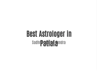 Best Astrologer in patiala