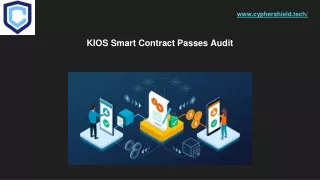 KIOS Smart Contract Passes Audit