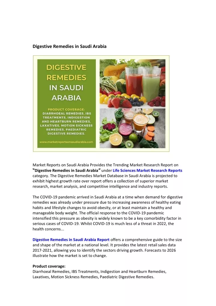 digestive remedies in saudi arabia