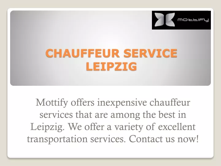 chauffeur service leipzig