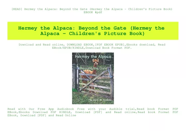read hermey the alpaca beyond the gate hermey