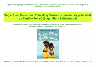 {epub download} Sugar Plum Ballerinas Tutu Many Problems (previously published as Terrible Terrel) (Sugar Plum Ballerina