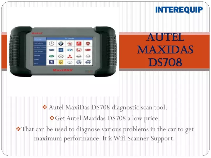 autel m axidas ds708