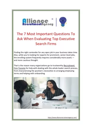 the 7 most important questions to ask when