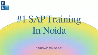 #1 SAP Training In Noida