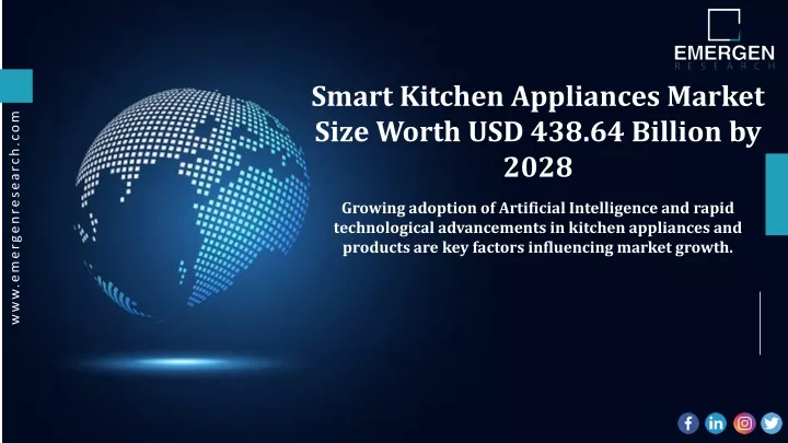 PPT - Smart Kitchen Appliances Market Share, Key Market Players by 2028 ...