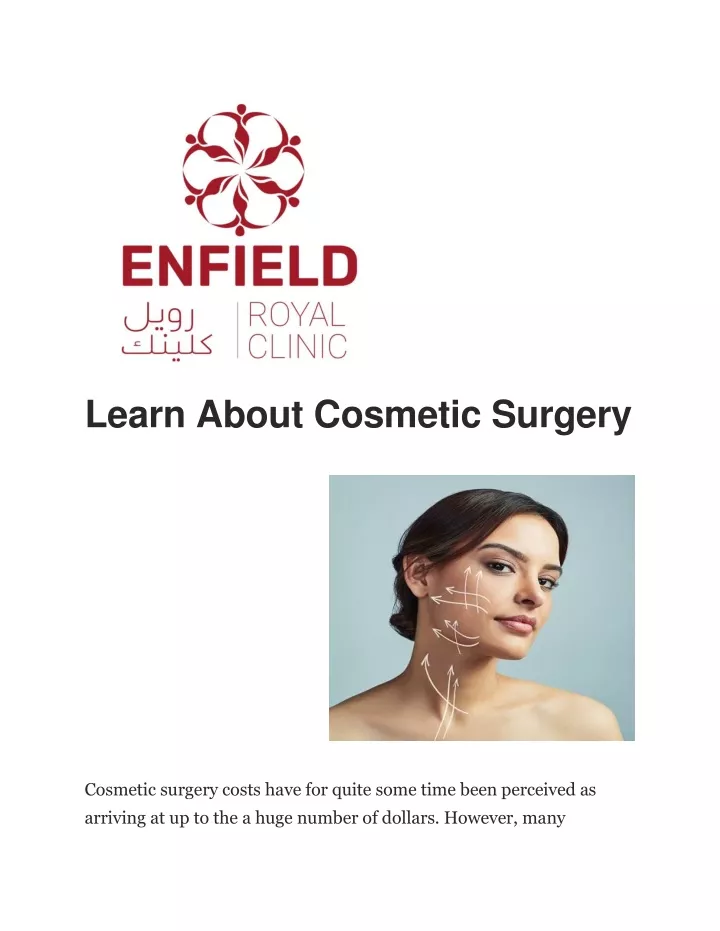 learn about cosmetic surgery