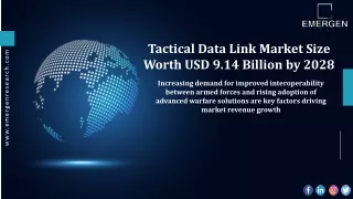 tactical data link market size worth