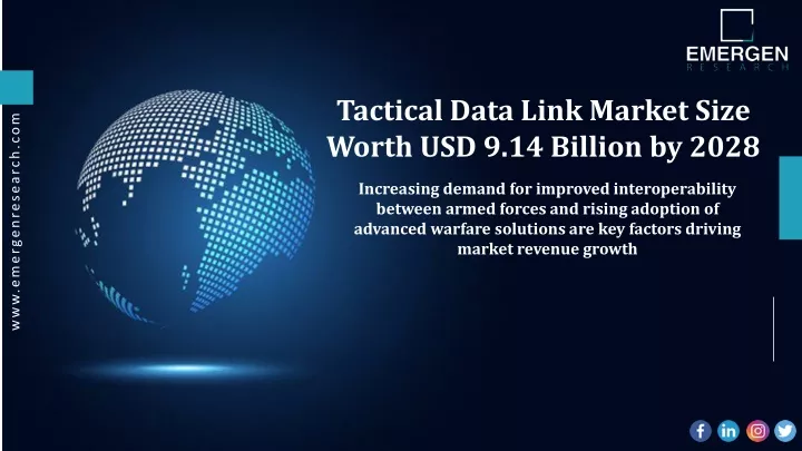 tactical data link market size worth