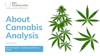 about cannabis analysis