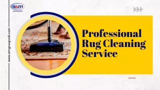 Professional Rug Cleaning Service - A&M Group Inc.