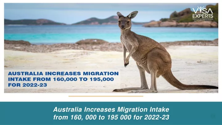 australia increases migration intake from 160 000 to 195 000 for 2022 23