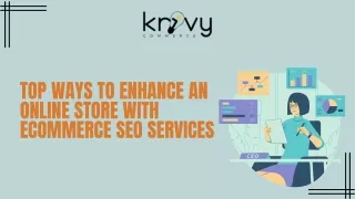Top Ways To enhance an online store with eCommerce SEO services
