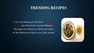Trending Recipes