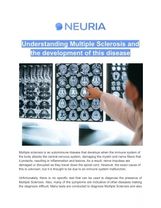 understanding multiple sclerosis