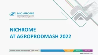 nichrome at agroprodmash 2022