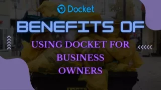 The Best Way to Organize Your Business With Docket