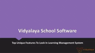 vidyalaya school software
