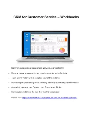 crm for customer service workbooks