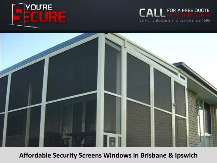 affordable security screens windows in brisbane