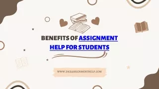 benefits of assignment help for students