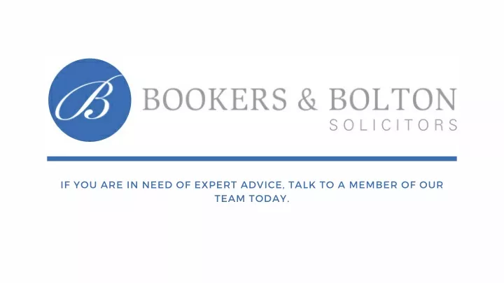 if you are in need of expert advice talk