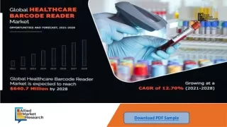 Healthcare Barcode Reader Market is projected to reach $640.7 million by 2028.