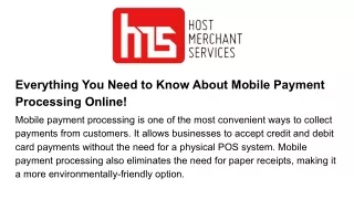everything you need to know about mobile payment
