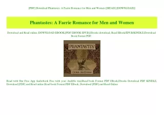 [PDF] Download Phantastes A Faerie Romance for Men and Women [[READ] [DOWNLOAD]]