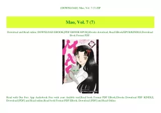 {DOWNLOAD} Mao  Vol. 7 (7) ZIP
