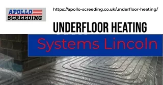 The best service for Underfloor Heating Systems Lincoln