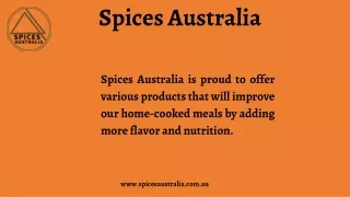 Best Gluten Free Spices in Australia